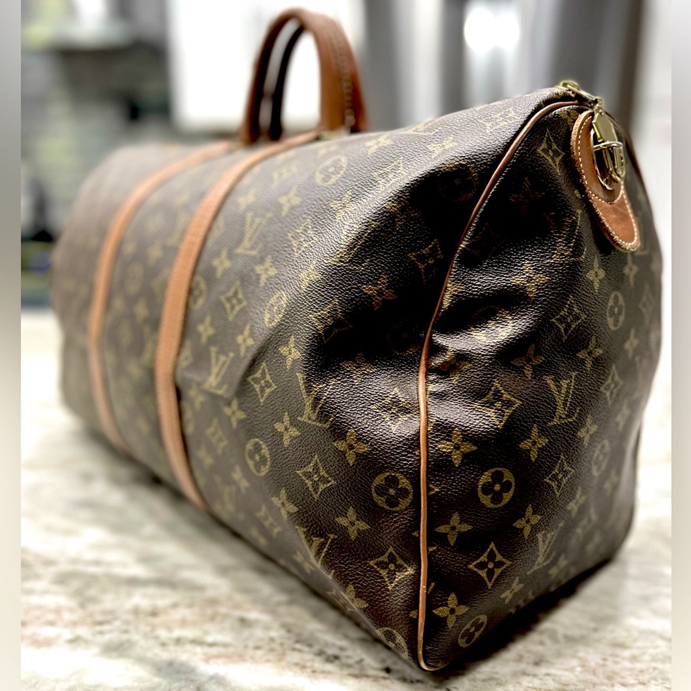 Louis Vuitton Authentic by The French Company Monogram Keepall 50 Weekender